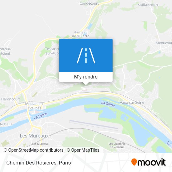 Chemin Des Rosieres plan