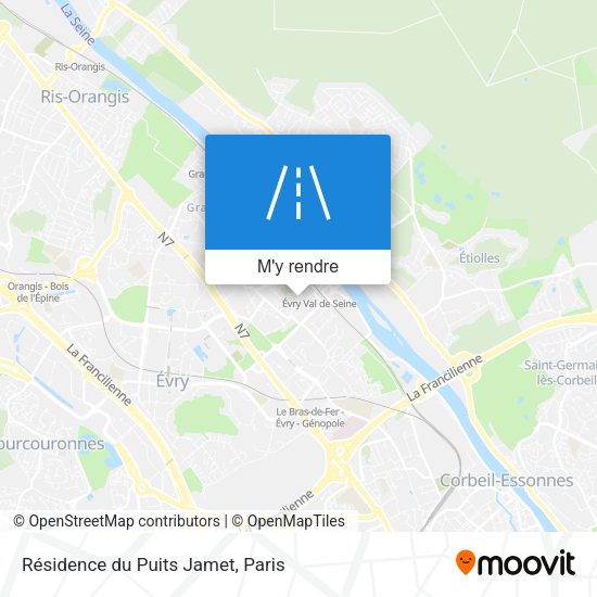 Résidence du Puits Jamet plan