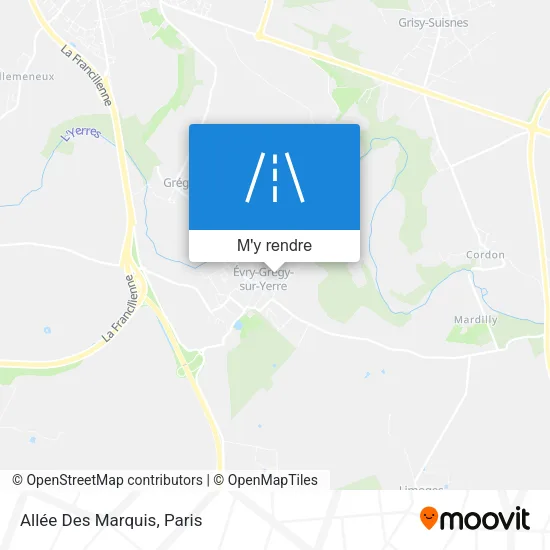 Allée Des Marquis plan