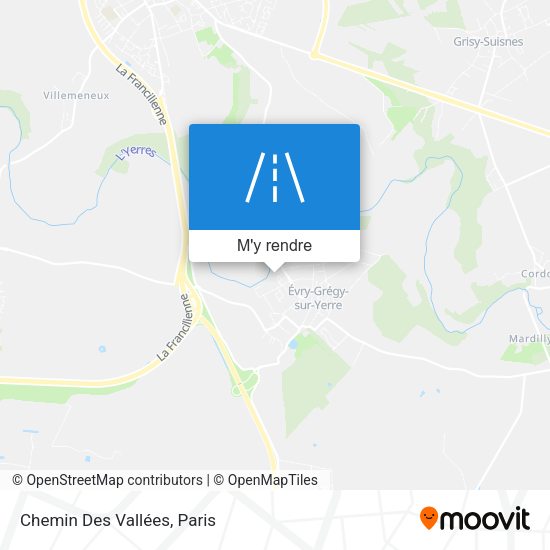 Chemin Des Vallées plan