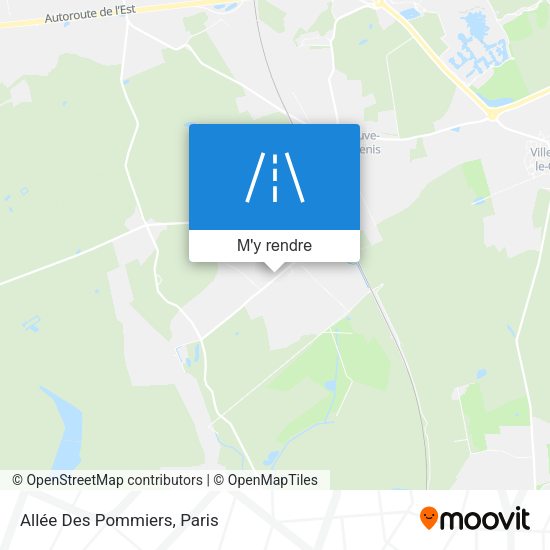 Allée Des Pommiers plan