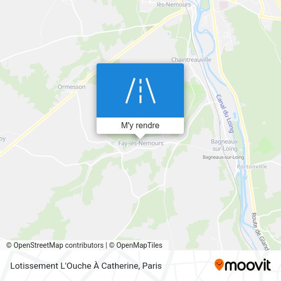 Lotissement L'Ouche À Catherine plan