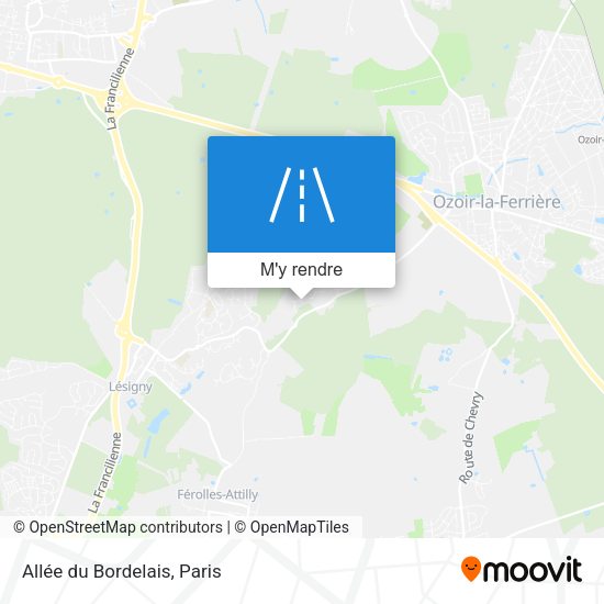 Allée du Bordelais plan