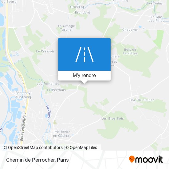 Chemin De Perrocher plan