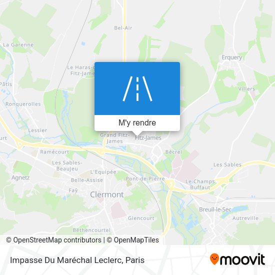 Impasse Du Maréchal Leclerc plan