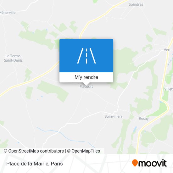 Place de la Mairie plan