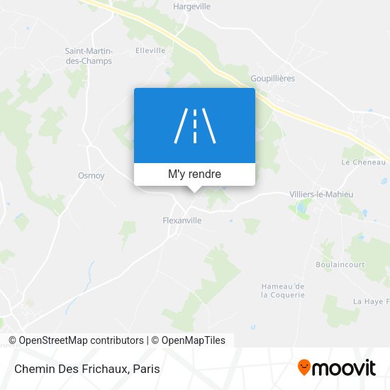 Chemin Des Frichaux plan