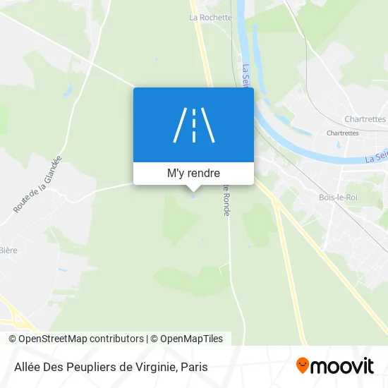 Allée Des Peupliers De Virginie plan