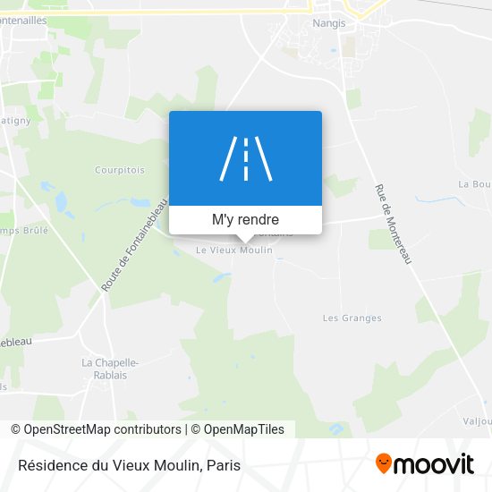 Résidence du Vieux Moulin plan