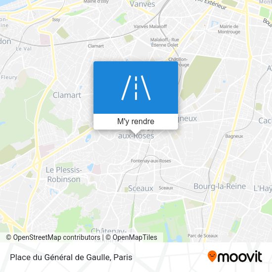 Place du Général de Gaulle plan