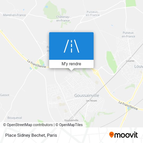 Place Sidney Bechet plan
