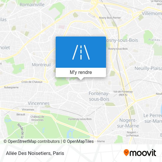 Allée Des Noisetiers plan