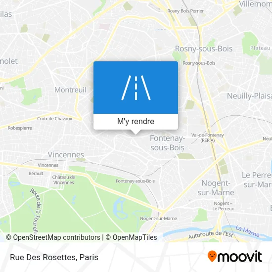 Rue Des Rosettes plan