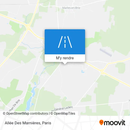 Allée Des Marnières plan