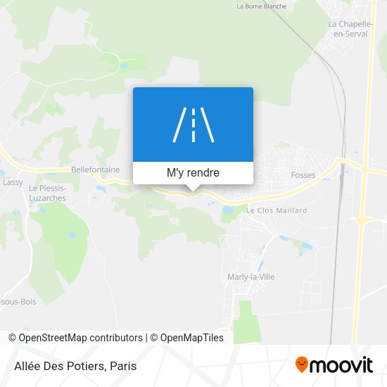 Allée Des Potiers plan