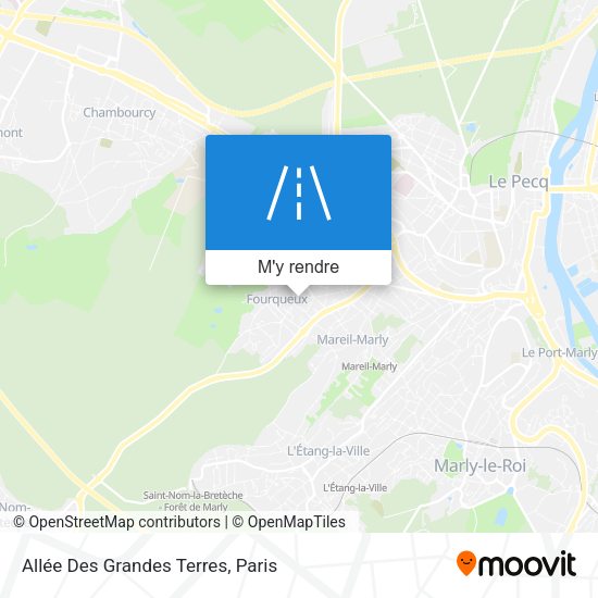 Allée Des Grandes Terres plan