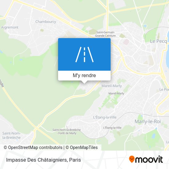 Impasse Des Châtaigniers plan