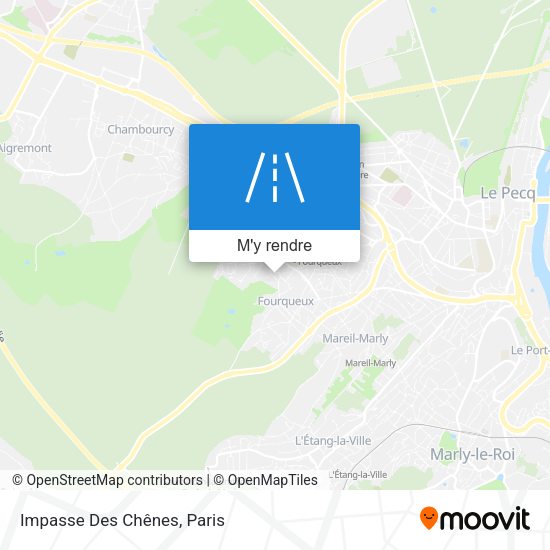 Impasse Des Chênes plan