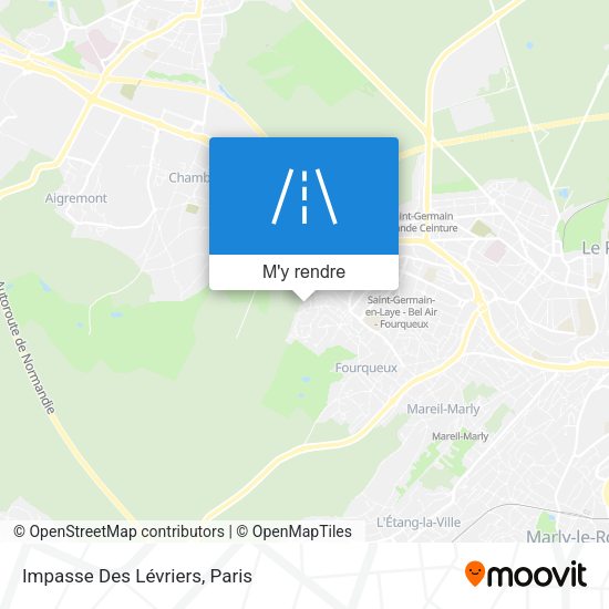 Impasse Des Lévriers plan