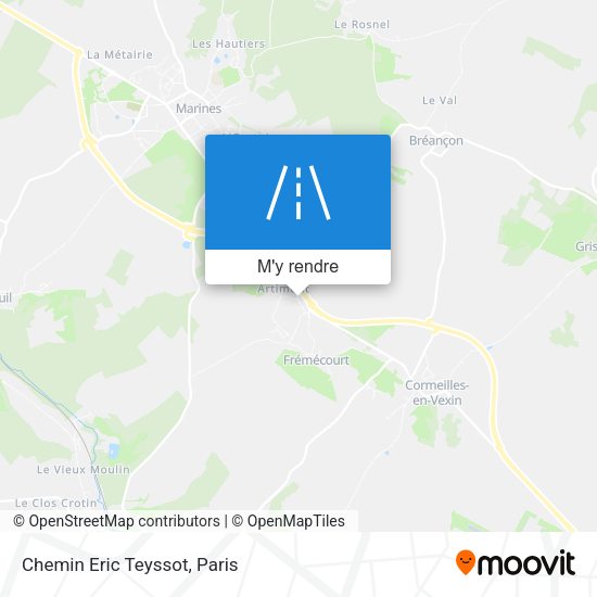 Chemin Eric Teyssot plan