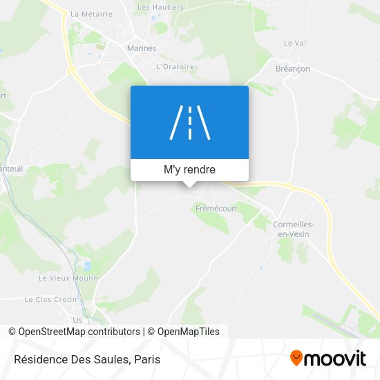 Résidence Des Saules plan