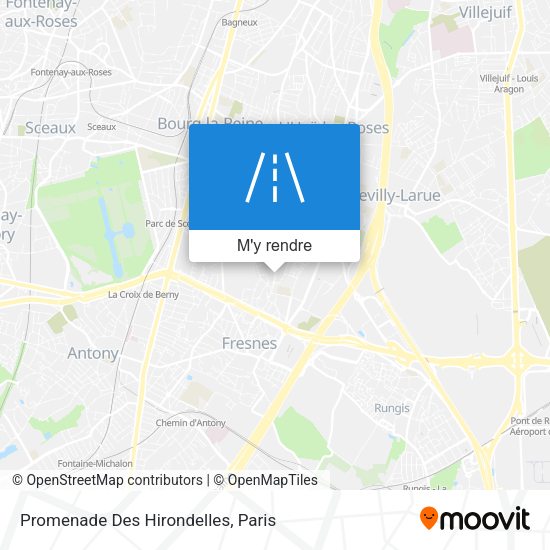 Promenade Des Hirondelles plan