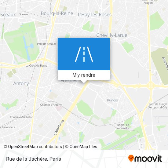 Rue de la Jachère plan
