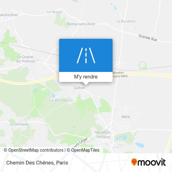 Chemin Des Chênes plan