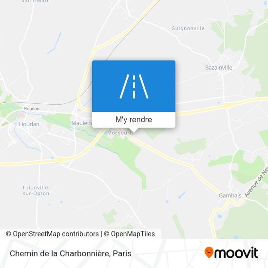 Chemin de la Charbonnière plan