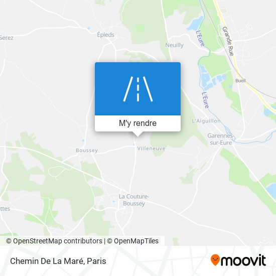 Chemin De La Maré plan