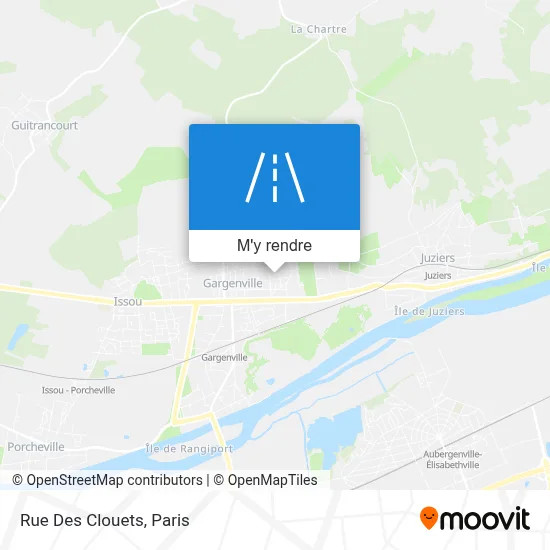 Rue Des Clouets plan