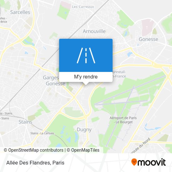 Allée Des Flandres plan