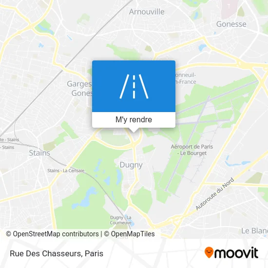 Rue Des Chasseurs plan