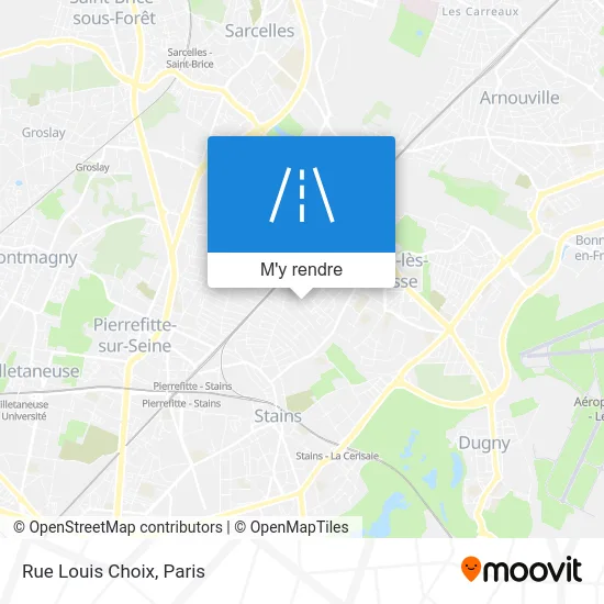 Rue Louis Choix plan