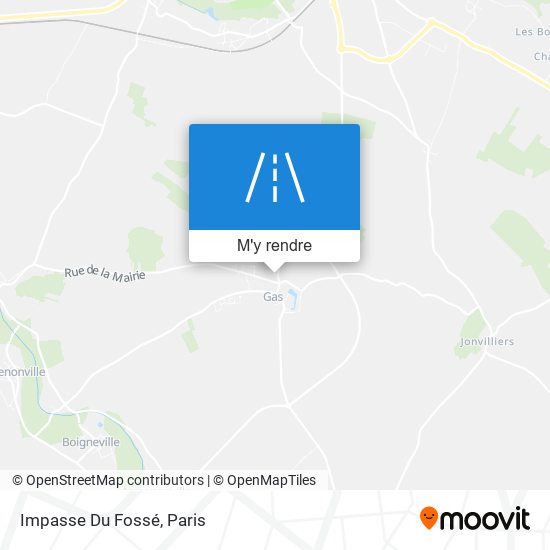 Impasse Du Fossé plan