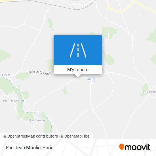 Rue Jean Moulin plan