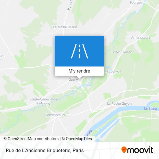 Rue De L'Ancienne Briqueterie plan