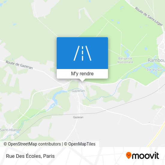 Rue Des Écoles plan