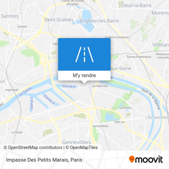 Impasse Des Petits Marais plan