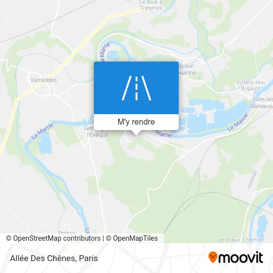 Allée Des Chênes plan