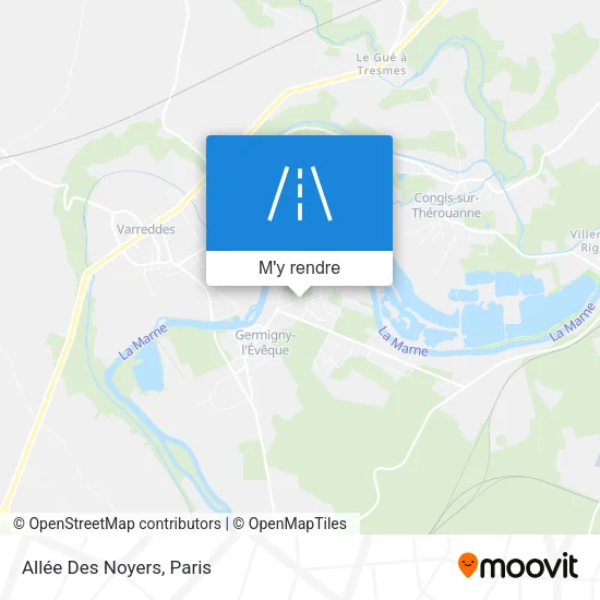 Allée Des Noyers plan