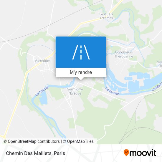 Chemin Des Maillets plan