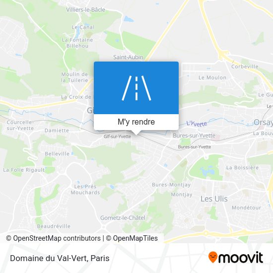 Domaine du Val-Vert plan