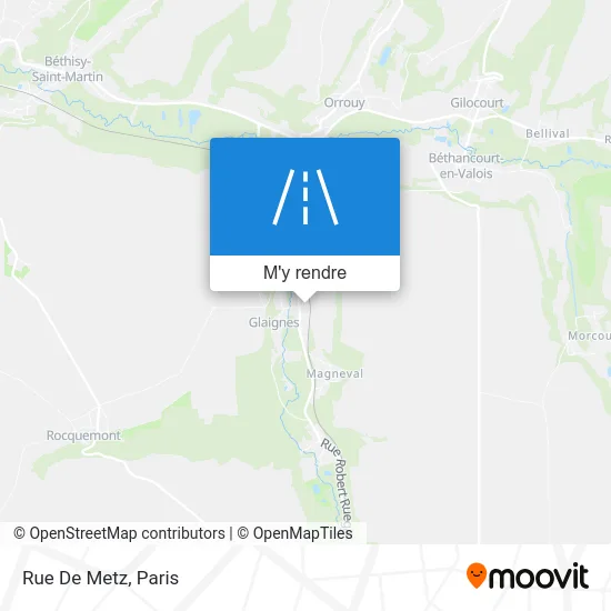 Rue De Metz plan