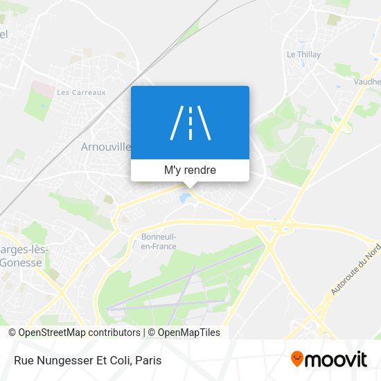 Rue Nungesser Et Coli plan