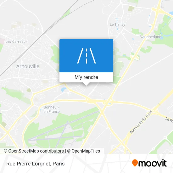 Rue Pierre Lorgnet plan