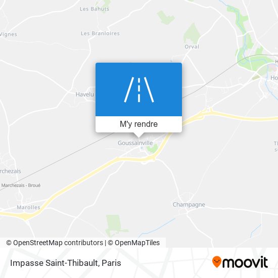 Impasse Saint-Thibault plan