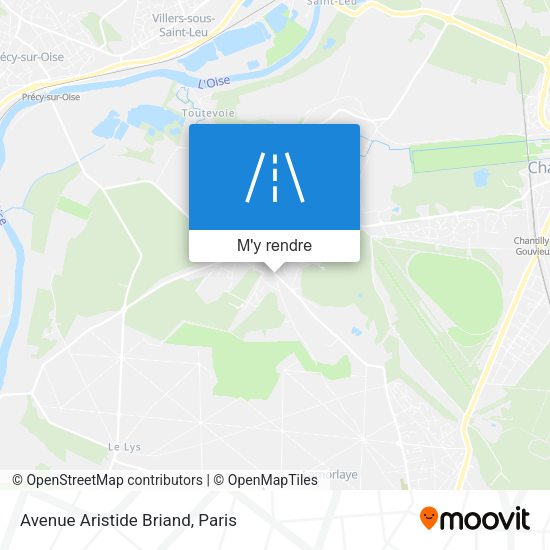 Avenue Aristide Briand plan