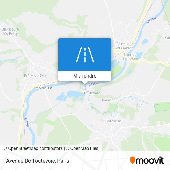 Avenue De Toutevoie plan
