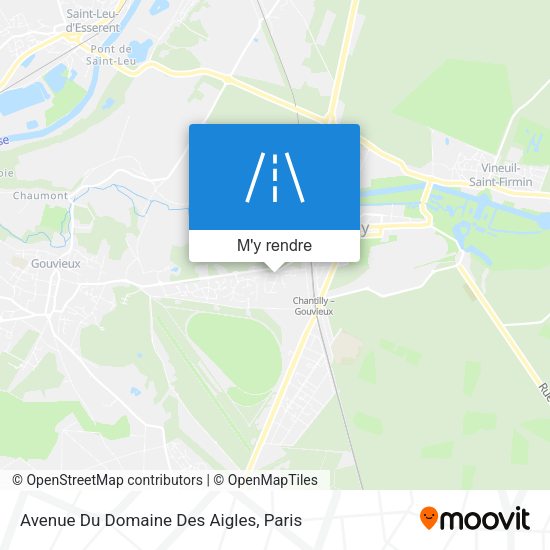 Avenue Du Domaine Des Aigles plan